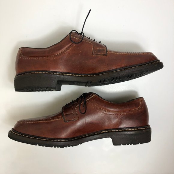 Allen Edmonds Wilbert Men's Split Moc Toe Shoes - Picture 3 of 8
